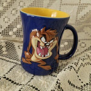 LOONIE TUNES 3D TASMANIAN DEVIL WARNER BROTHERS CERAMIC MUG 2003